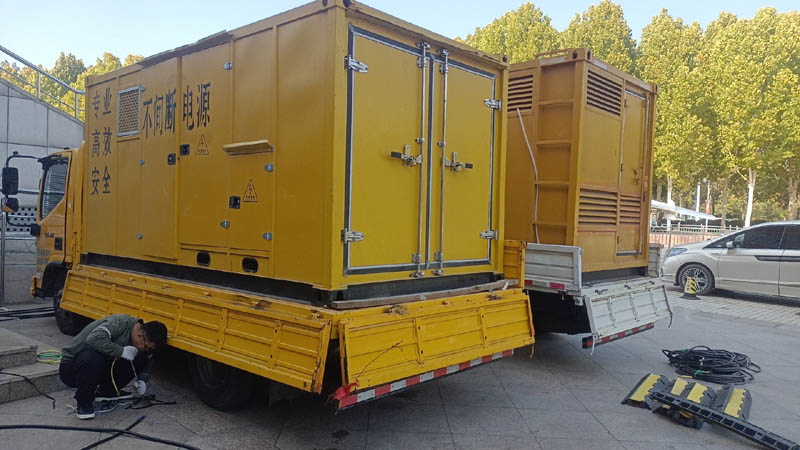 遂溪柴油发电机组和UPS电源配合使用时的注意事项